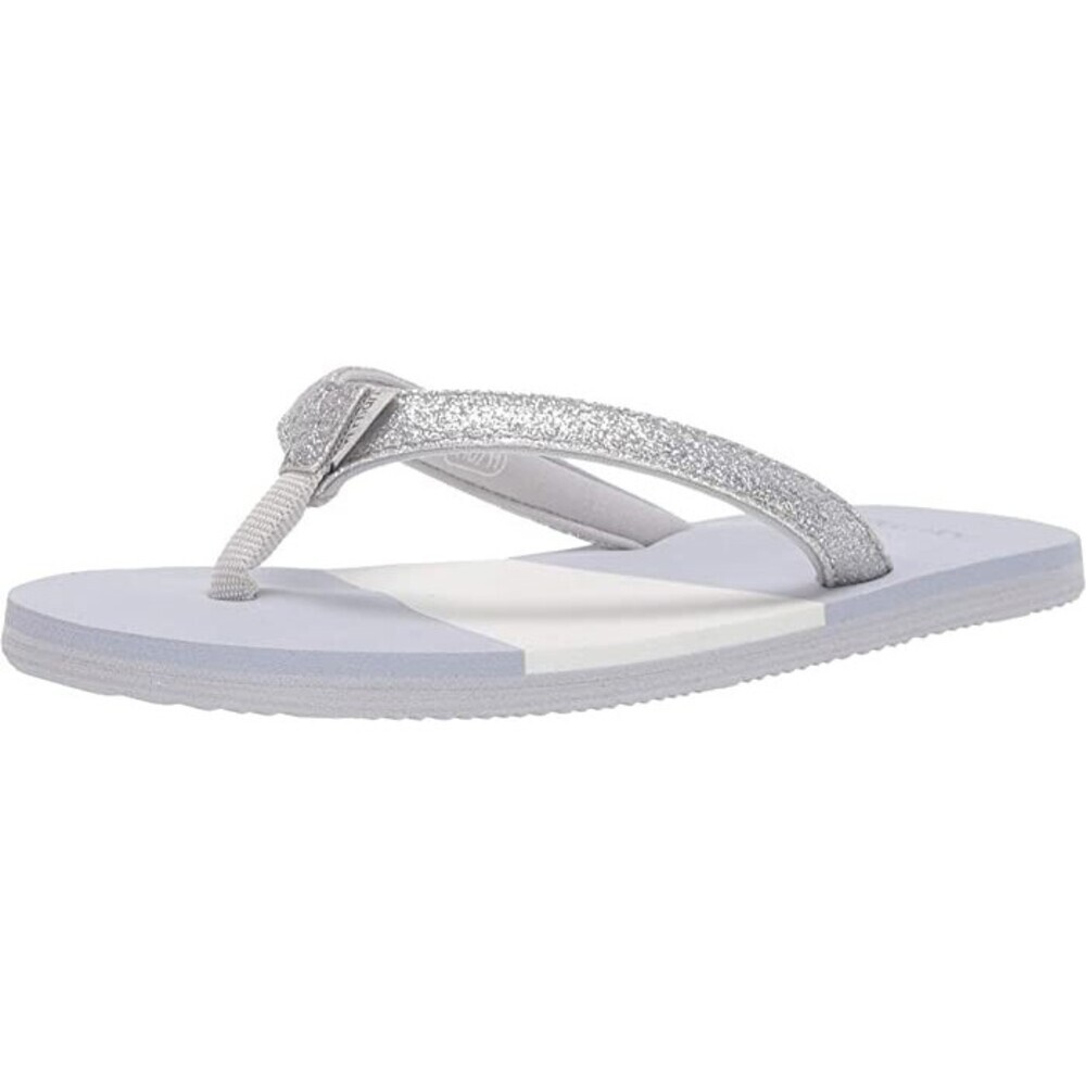 Hari Mari Meadows Asana 4006-203 Sandals Toddler Gray Glitter Flip Flop JOBB2136